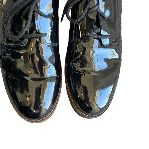 Eileen Fisher - Eddy Patent Leather Platform Oxford Sz 9 - Picture 2 of 11